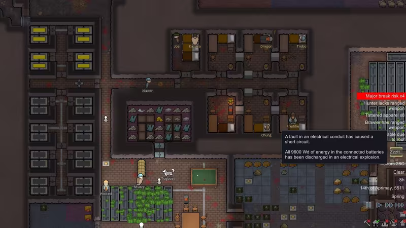 RimWorld: Besser umgehen mit dem "Zzztt"-Event (Kurzschluss)