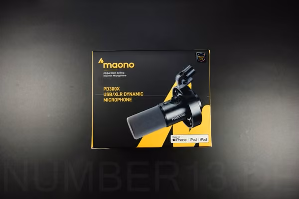 Test: MAONO PD300X Mikrofon mit BA37 Boom Arm