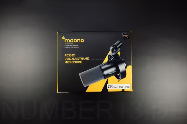 Test: MAONO PD300X Mikrofon mit BA37 Boom Arm