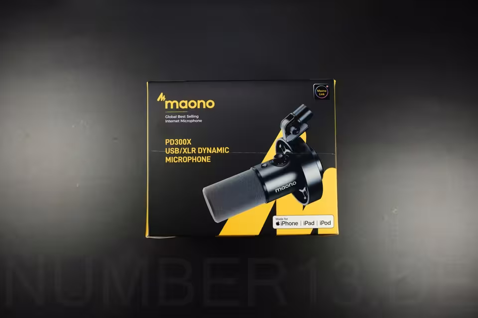 Test: MAONO PD300X Mikrofon mit BA37 Boom Arm